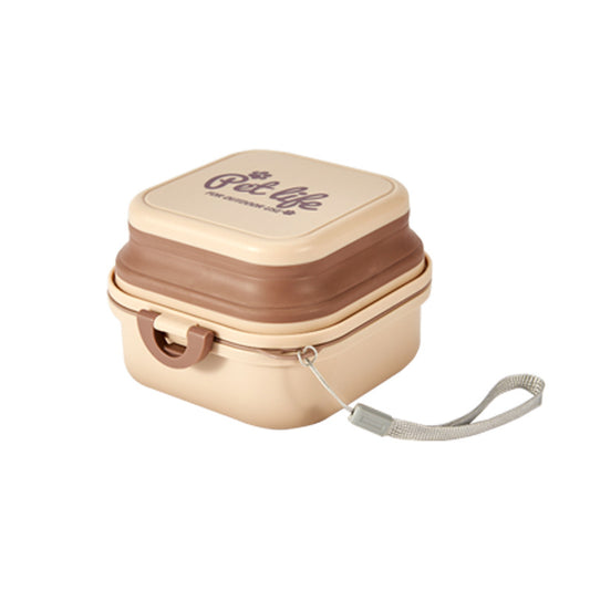 Folding Dog Water Bowl – Double-Layer, Packable