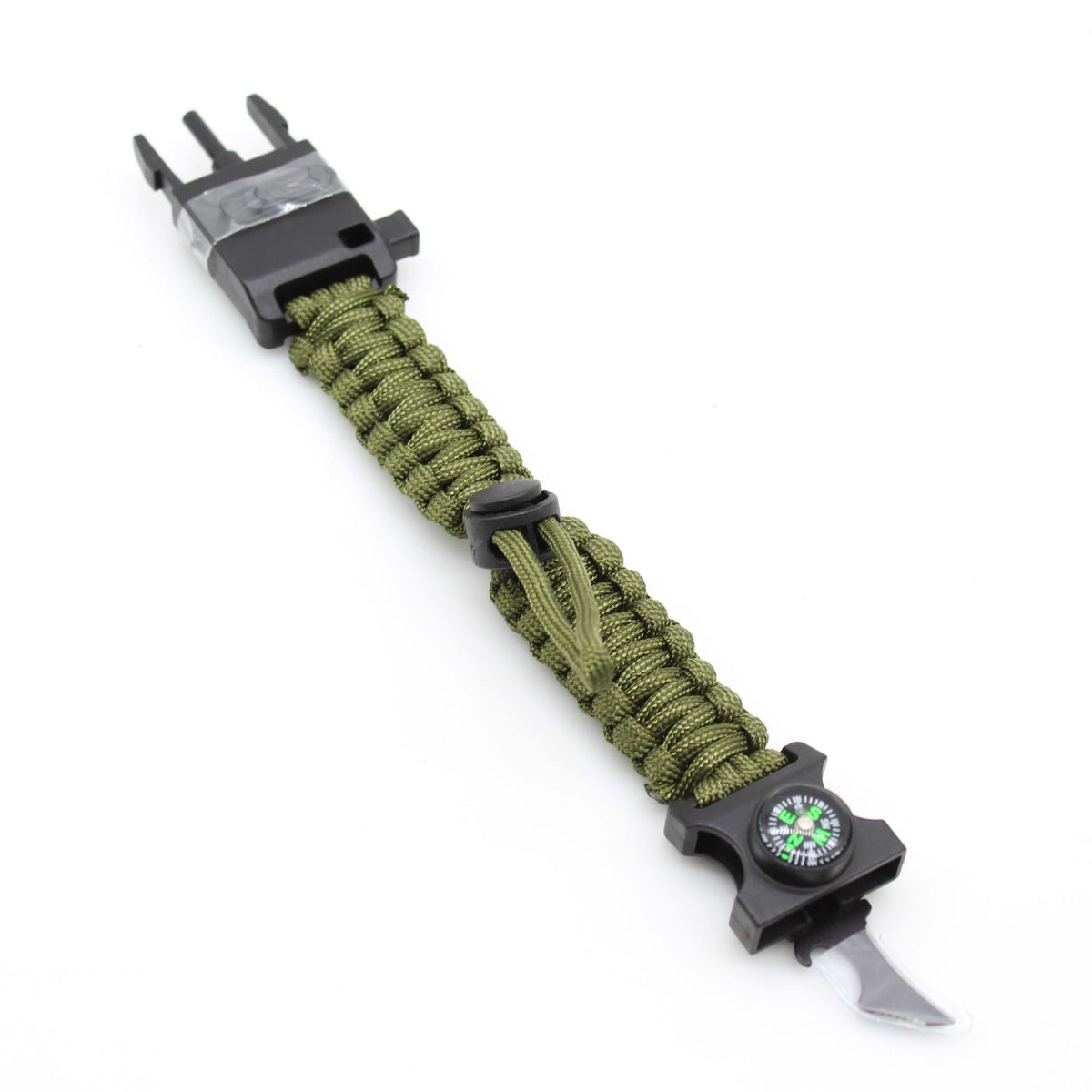 Paracord Survival Bracelet with Mini Light