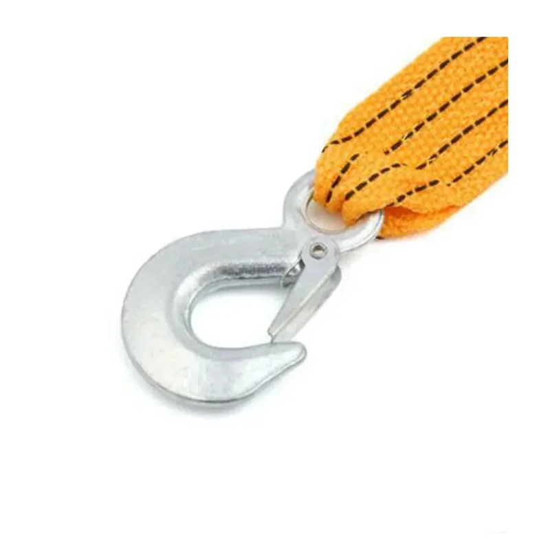5 Ton 4 Meter Tow Rope For Truck Snatch Strap Off-road Towing Ropes Trailer Winch Cable Belt Car Traction 1pc