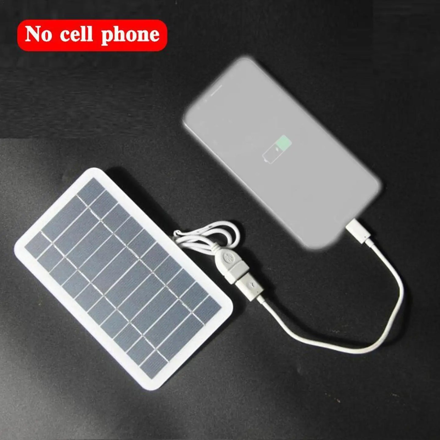 Portable USB Solar Panel Power Bank